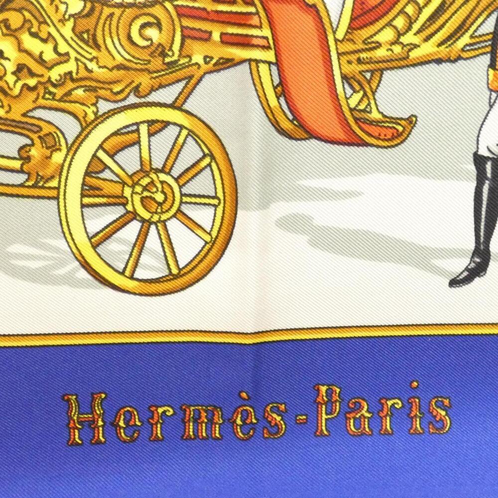 HERMES White Scarf - Picture 2 of 5